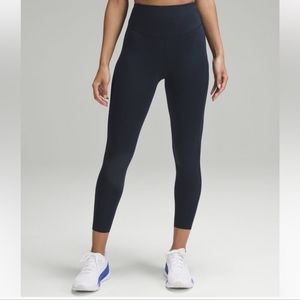 Lululemon Bace Pace Navy Leggings Size 2 - 25" inseam